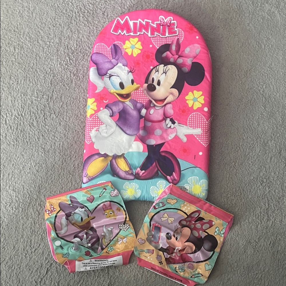 Disney Minnie and Daisy Pink and Purple Swim Kickboard